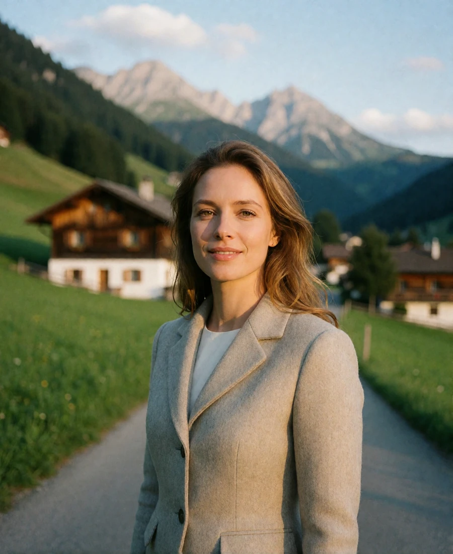Portrait of an Austrian woman, one of the featured EuroConnect member profiles from Innsbruck, Tyrol